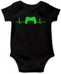printfashion EKG gamer - Baba Body - Fekete (7944175)