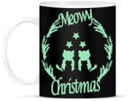 printfashion meowy green - Bögre - Fekete (5770780)