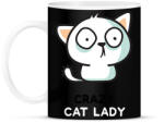 printfashion Cat lady - Bögre - Fekete (2533064)