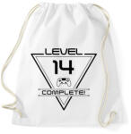 printfashion level-complete-14-black - Sportzsák, Tornazsák - Fehér (1077681)