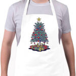 printfashion Karácsonyfa - Kötény - Fehér (14607449)