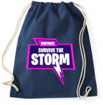 printfashion Survive the Storm - Sportzsák, Tornazsák - Sötétkék (1796408)