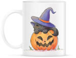 printfashion Halloween cica - Bögre - Fehér (16629353)