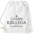 printfashion got-legjobb-kollega-black - Sportzsák, Tornazsák - Fehér (1031649)