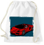 printfashion Graffiti - Autó - Sportzsák, Tornazsák - Fehér (4965350)