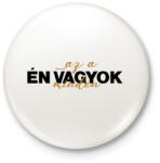 printfashion Én vagyok az a minden - páros minta - Kitűző, hűtőmágnes - Fehér (16812996)