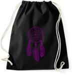 printfashion Dreamcatcher - Sportzsák, Tornazsák - Fekete (9014407)
