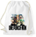 printfashion One Punch Man - Sportzsák, Tornazsák - Fehér (2850320)