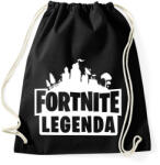 printfashion Fortnite Legenda - Fehér - Sportzsák, Tornazsák - Fekete (1545133)