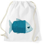 printfashion Halszem optika - Sportzsák, Tornazsák - Fehér (14312859)