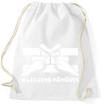 printfashion A legjobb kűműves - Sportzsák, Tornazsák - Fehér (13615804)