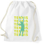 printfashion Tennis - Sportzsák, Tornazsák - Fehér (7168851)