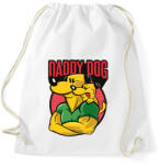 printfashion Apa kutya - Sportzsák, Tornazsák - Fehér (13060948)