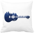 printfashion Ukulele - Párnahuzat, Díszpárnahuzat - Fehér (11713262)
