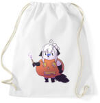 printfashion Pumpkin cat - Sportzsák, Tornazsák - Fehér (10080528)