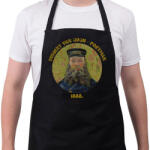 printfashion Van Gogh - Postman - Kötény - Fekete (9013075)