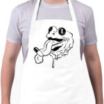 printfashion Frog with drug - Kötény - Fehér (15892830)