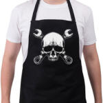 printfashion Koponya és szerszámok Skull tool sötét alaphoz - Kötény - Fekete (11519581)