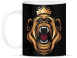 printfashion Gorilla király - Bögre - Fekete (2918191)
