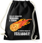 printfashion Idézek egy tűzlabdát! - Sportzsák, Tornazsák - Fekete (4946738)