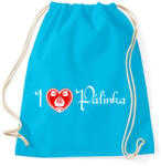 printfashion I love pálinka - Sportzsák, Tornazsák - Surf blue (2159274)