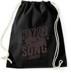 printfashion dj - Sportzsák, Tornazsák - Fekete (14572471)