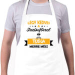 printfashion Légy kedves a taxisofőrrel - Kötény - Fehér (7559767)
