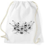 printfashion Szinkronúszók - Sportzsák, Tornazsák - Fehér (15911205)
