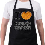 printfashion I love Bundás kenyér - Kötény - Fekete (10698116)