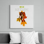 printfashion WILD NATURE TIGER - Vászonkép - Fehér (6638579)