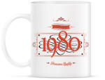 printfashion since-1980-red-black - Bögre - Fehér (790683)