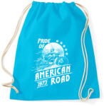 printfashion Amerika büszkesége - Sportzsák, Tornazsák - Surf blue (142257)