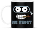 printfashion Mr. Robot - Bögre - Fekete (1960117)