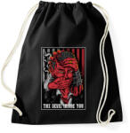 printfashion Ördög szabályok - Sportzsák, Tornazsák - Fekete (1069454)