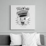 printfashion Hyena - Vászonkép - Fehér (6621164)