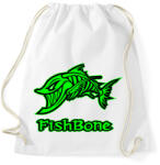 printfashion Fishbone 1 zöld - Sportzsák, Tornazsák - Fehér (5976415)