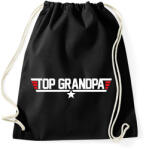 printfashion Top Grandpa - Sportzsák, Tornazsák - Fekete (11958035)