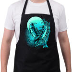 printfashion Holló - Kötény - Fekete (13749650)