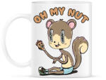 printfashion Oh my nut - Bögre - Fehér (13551659)