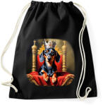 printfashion TACSIKIRÁLY - Sportzsák, Tornazsák - Fekete (15186400)