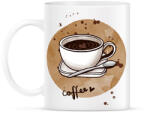 printfashion Kávé szeretettel - Bögre - Fehér (2676309)