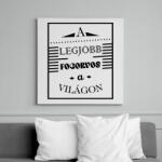 printfashion A legjobb fogorvos - Vászonkép - Fehér (7228368)