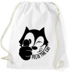 printfashion Felix the cat - Sportzsák, Tornazsák - Fehér (5185290)