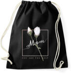 printfashion Te vagy a legjobb anya - Sportzsák, Tornazsák - Fekete (4809487)