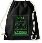 printfashion Gamer - Sportzsák, Tornazsák - Fekete (4229442)