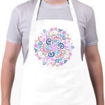 printfashion Fantázia mandala - Kötény - Fehér (13184647)