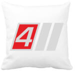 printfashion AUDI S4 - Párnahuzat, Díszpárnahuzat - Fehér (843243)