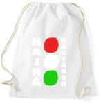 printfashion Hajrá Magyarok! - Sportzsák, Tornazsák - Fehér (16185247)