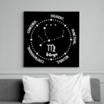 printfashion Szűz tulajdonságok - Vászonkép - Fekete (8530169)