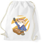 printfashion Sushi mester - Sportzsák, Tornazsák - Fehér (6146898)